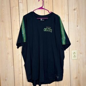 Nike Black & Green Boston Celtics Tee